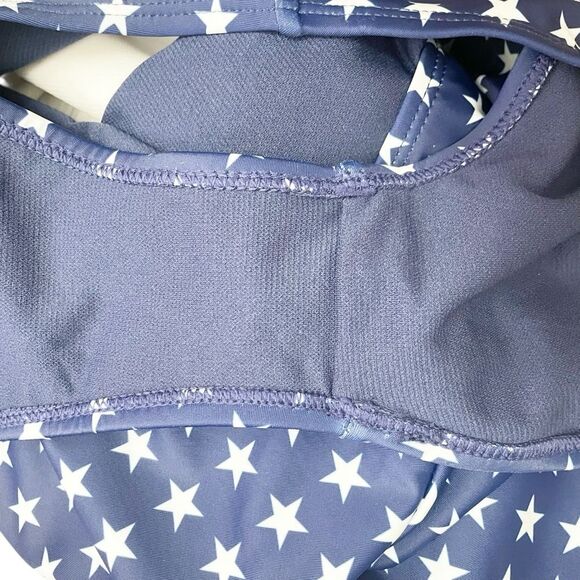 NWT Outdoor Oasis Size 1X One Piece Swimsuit Stars & Stripes USA Flag July 4th - Picture 10 of 15